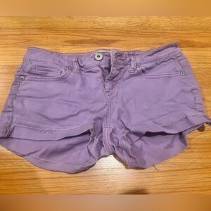 Purple shorts